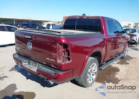 2022 Ram 1500 Limited Longhorn 4X4 5'7 Box из США, поврежденный, VIN 1C6SRFKT8NN200442